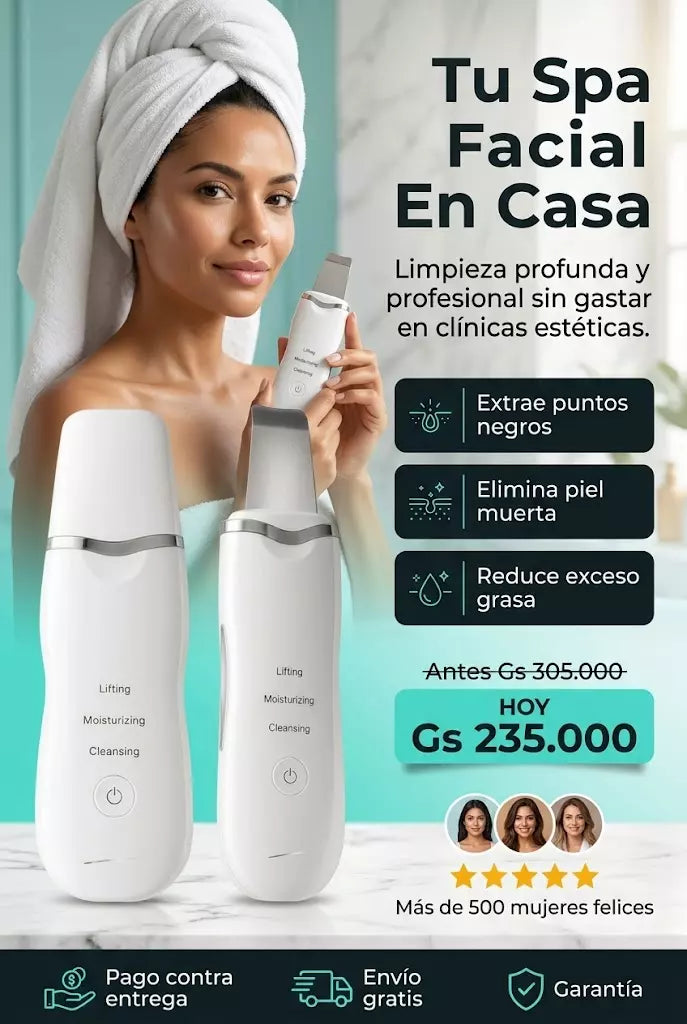 Limpiador Facial Ultrasonico