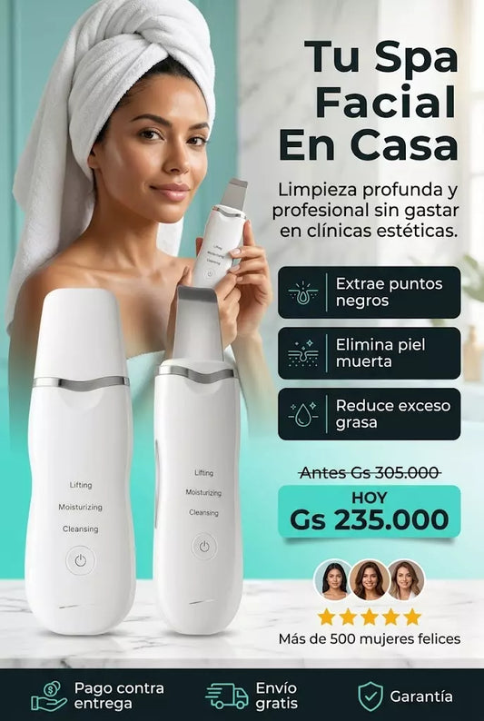 Limpiador Facial Ultrasonico