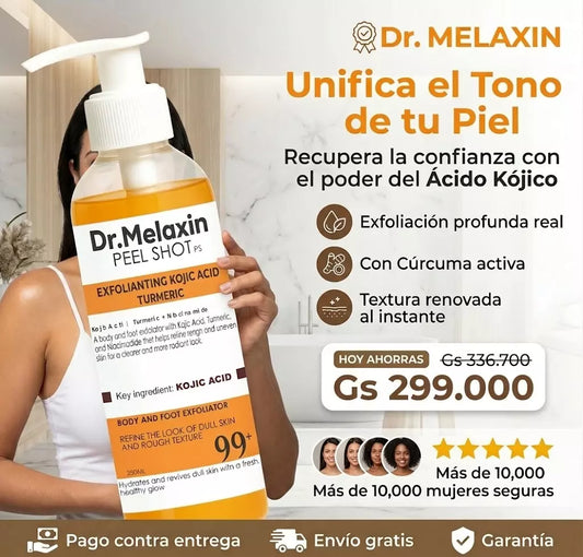 EXFOLIANTE MELAXIN PARA ACLARAR PARTES OSCURAS